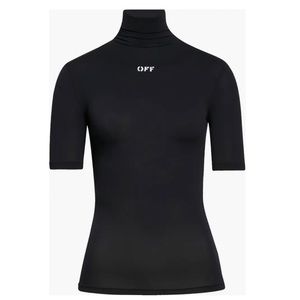 Off White Second Skin Logo Top